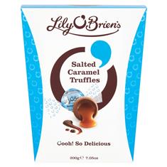 Lily O'Brien's Salted Caramel Truffles 200g
