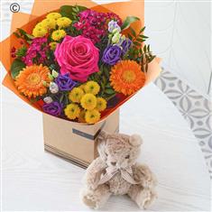 Bright New Baby Gift Set with Ralph Bear